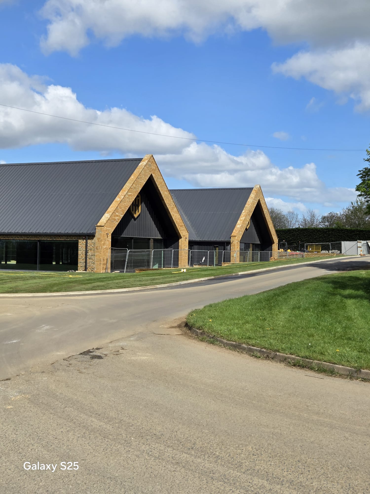 Completed development served by a road scheme delivered under traffic management